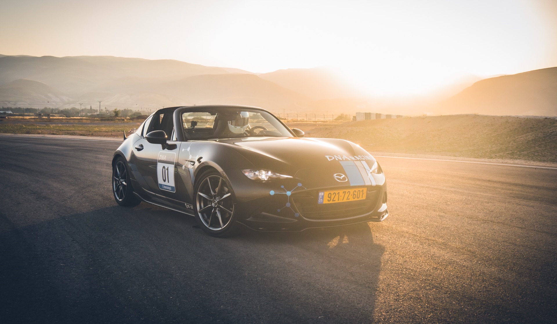 חוויית נהיגה בנגב - נסיעת מרוצים ברכב ספורט במדבר